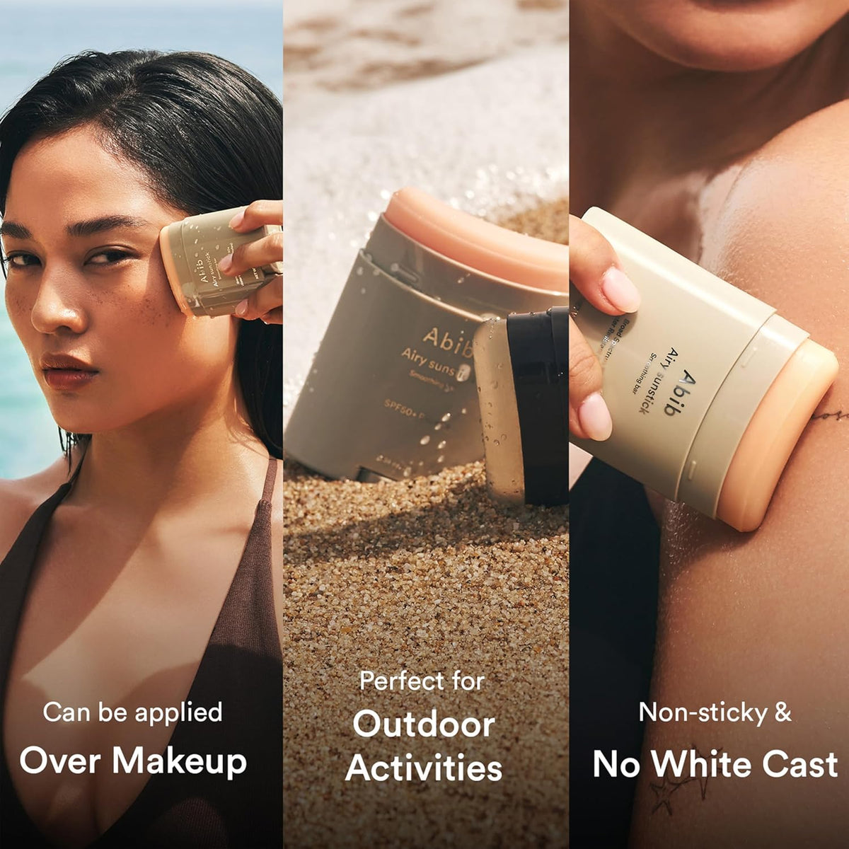 Abib Airy Sunstick – Thoughtful Birthday Gift for Her, Korean SPF50+ Sun Protection Stick