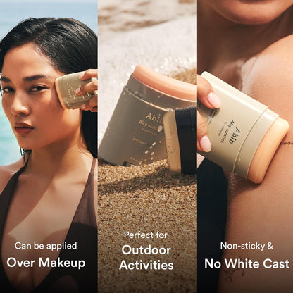 Abib Airy Sunstick – Thoughtful Birthday Gift for Her, Korean SPF50+ Sun Protection Stick