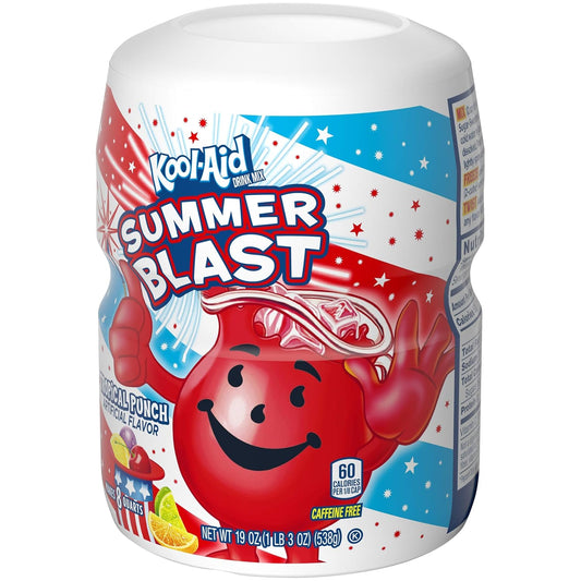 about 18 servings per 19 oz canister, scalable up to 192-count single-serve packets for bulk needs