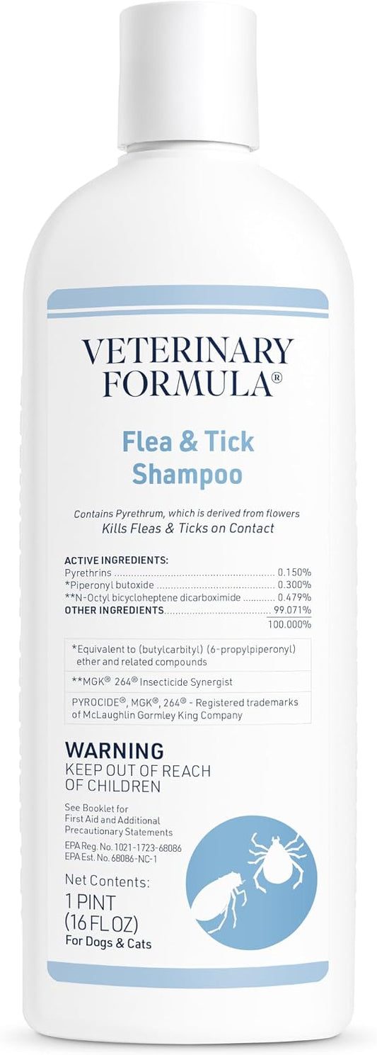 active ingredients: pyrethrins 0.150%, piperonyl butoxide 0.300%, n-octyl bicycloheptene dicarboximide 0.479% for on-contact kill