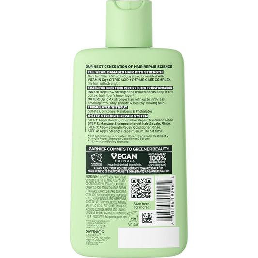 active repair care complex with vitamin cg and citric acid for inner fiber bond repair