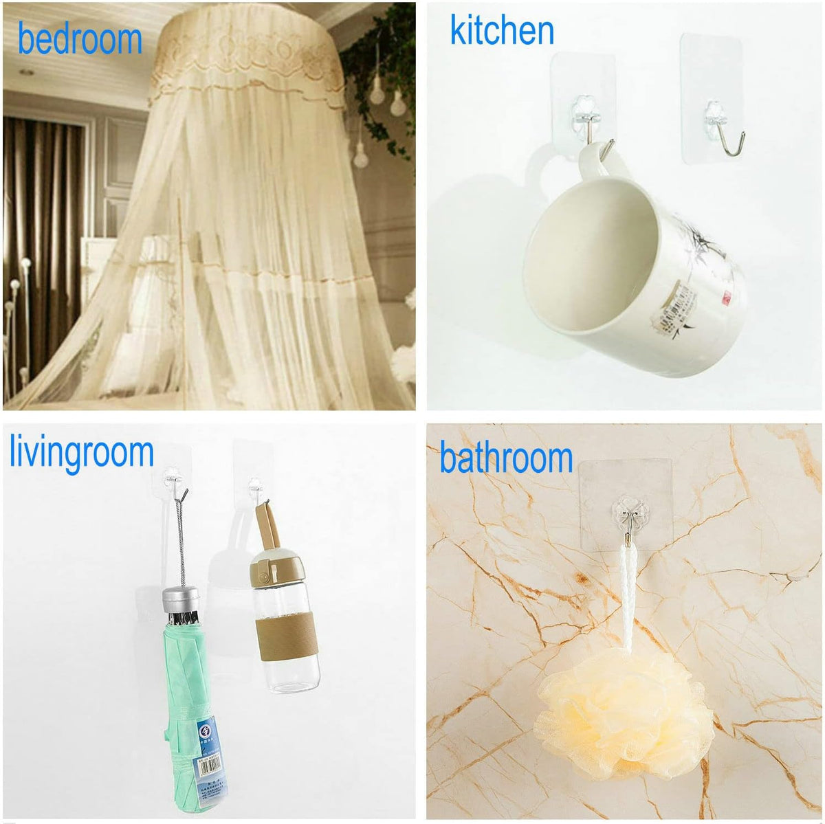 adheres to tile, glass, metal, wooden doors, and stainless steel smooth surfaces