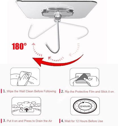 Adhesive Wall Hooks – Thoughtful Housewarming Gift for New Homeowners and Renters