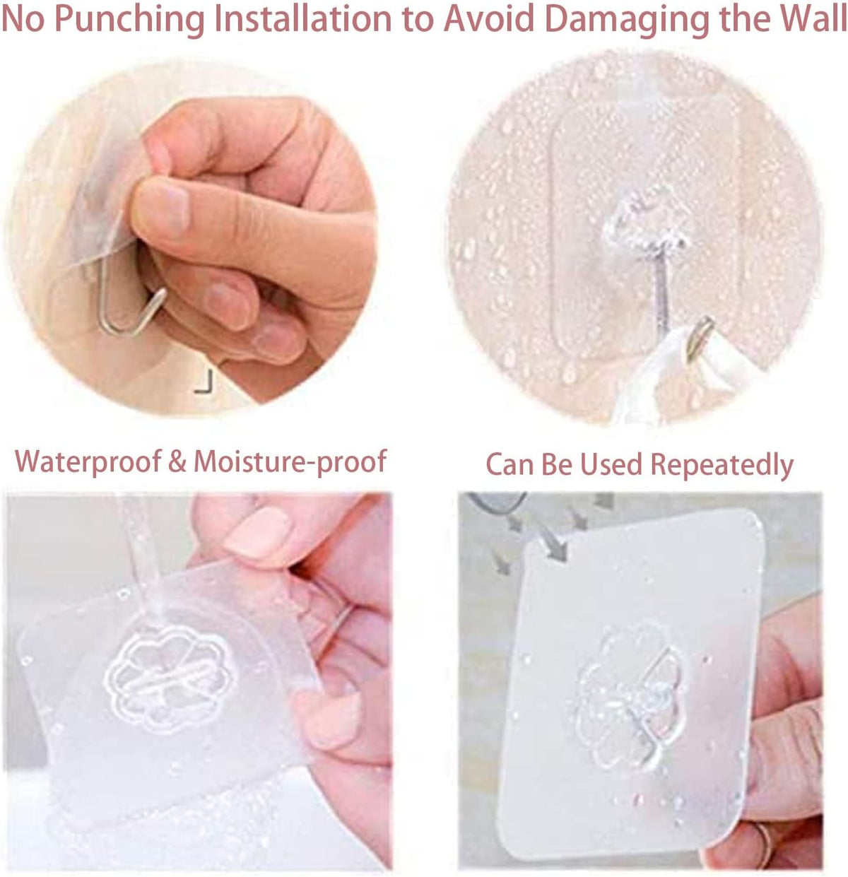 Adhesive Wall Hooks – Thoughtful Housewarming Gift for New Homeowners and Renters