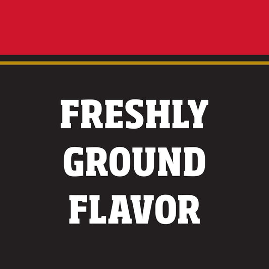 adjustable grinder mechanism with three settings: coarse, medium, and fine