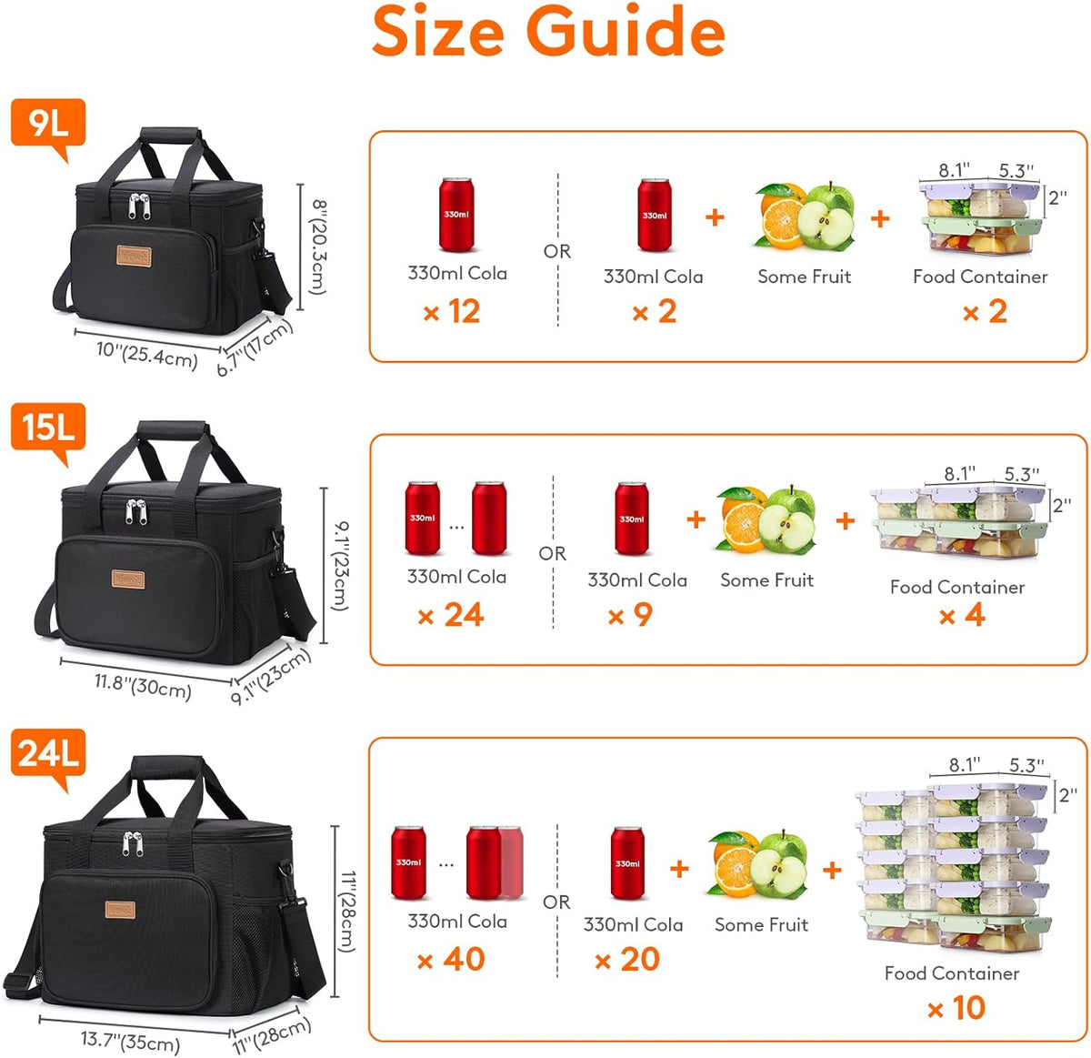 adjustable shoulder strap and reinforced top handles for portable carrying
