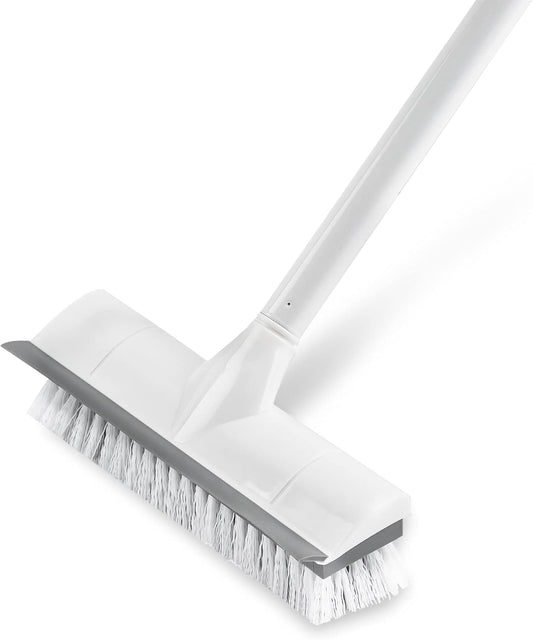adjustable stainless steel handle extending from 33" to 50"