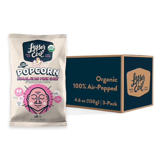 air-popped butterfly popcorn kernel for fluffier, less dense texture