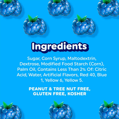 Airheads Cherry Taffy – Big 8 Allergen-Free Birthday Party Goodie Bag Fillers, Pack of 36