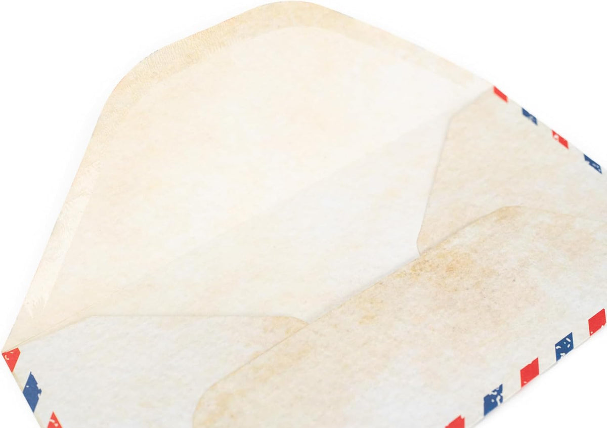 Airmail Letter Set – Writing Desk Paper for Long Distance Communication, 60 Sheet Stationery Pack