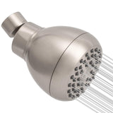 AISOSO Fixed Mount Shower Head with 360 Swivel – Therapeutic High Pressure Spray for Hair Care Routine and Full Body Relaxation