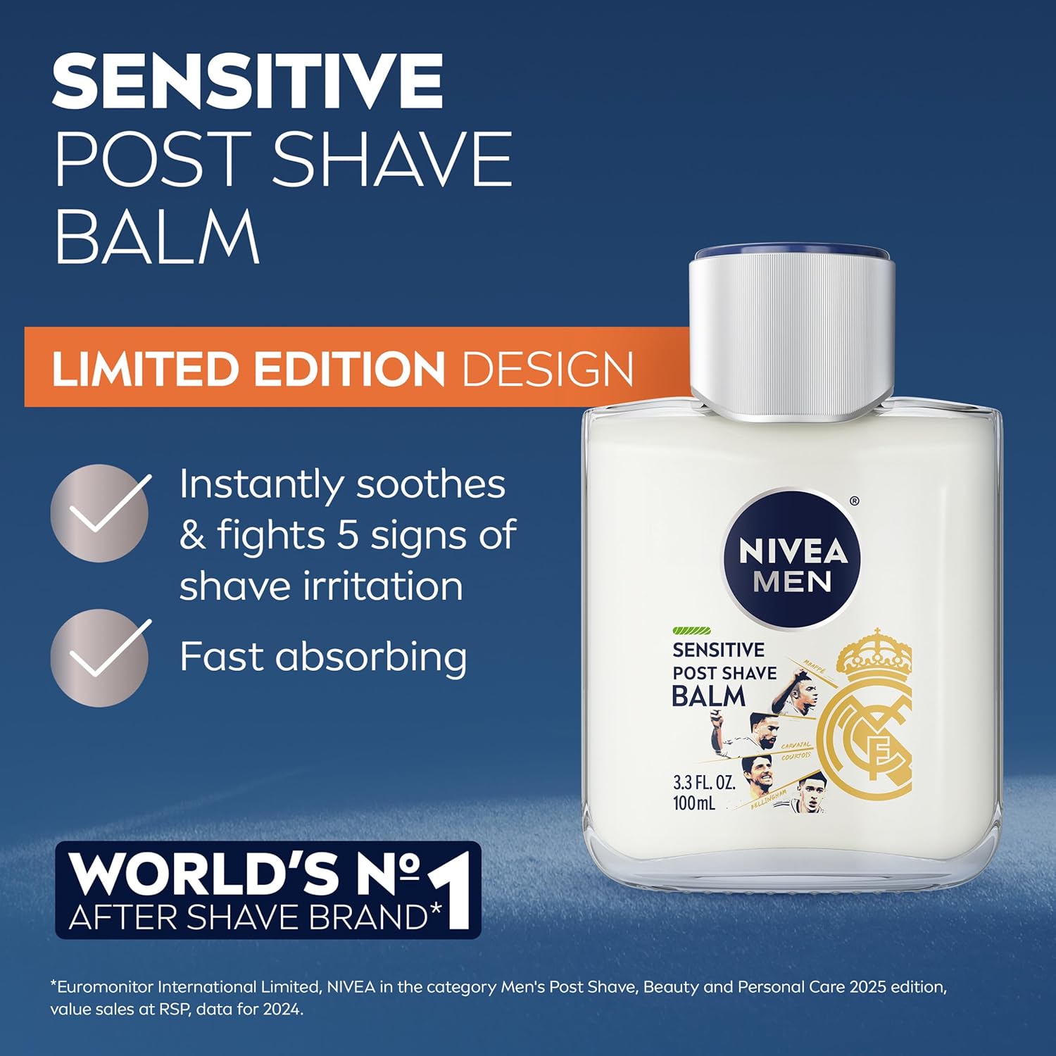 alcohol-free, sensitive-skin formulation