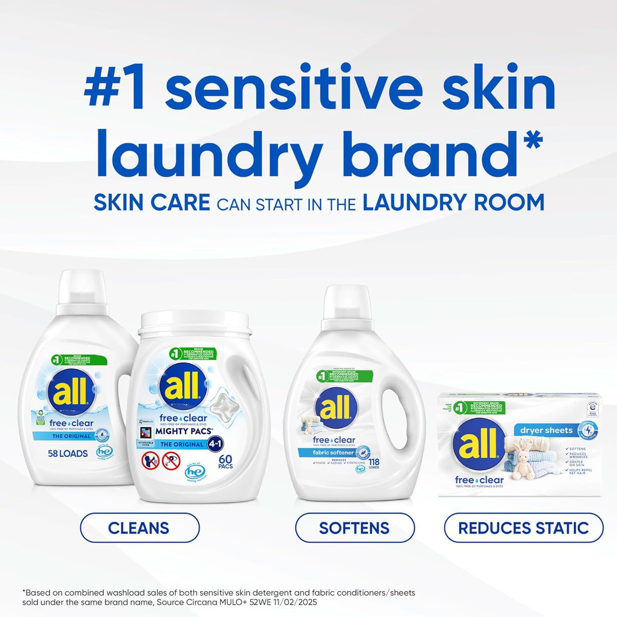 all Laundry Detergent Pacs OXI – Minimal Effort Single Dose Laundry for Clean and Simple Spaces, 72 Count