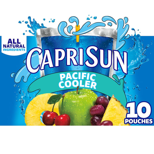 all-natural juice blend featuring pineapple, cherry, apple, and grape flavors