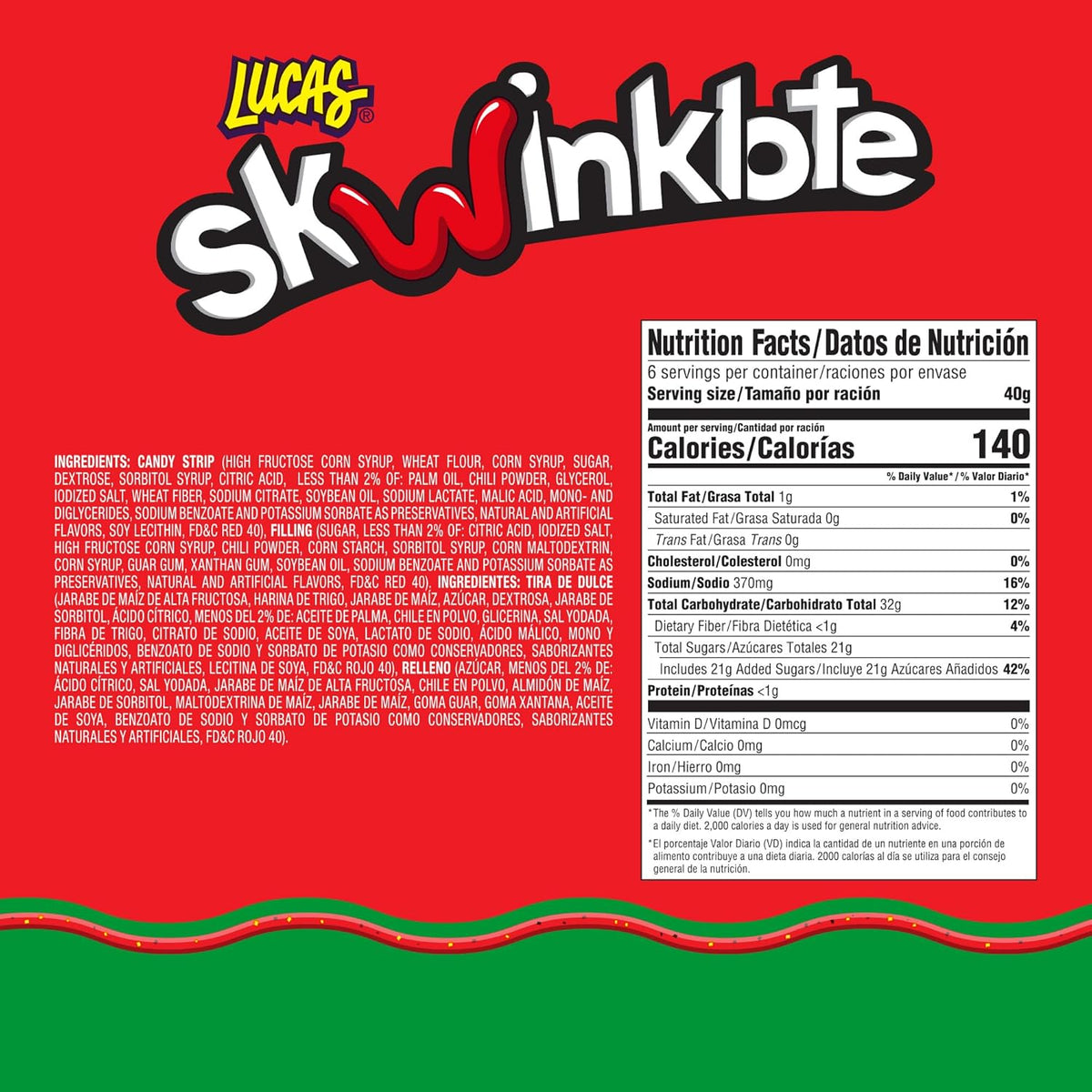 allergen-conscious formulation with labeled ingredients (wheat, soy) for parent awareness