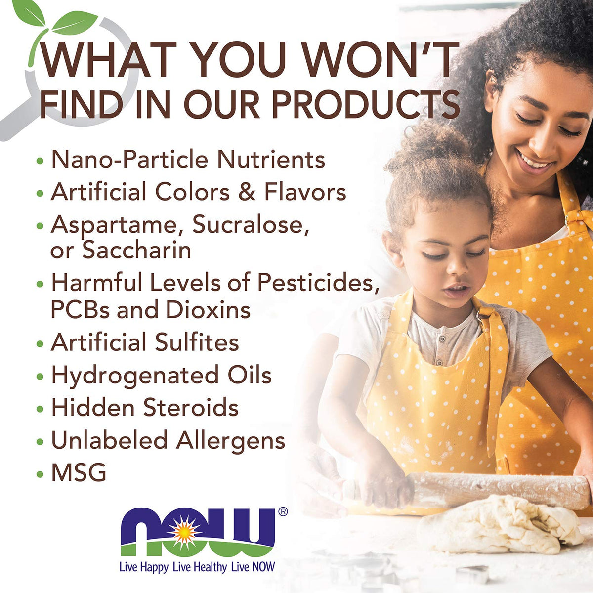 allergen-friendly formulation: non-gmo, gluten-free, dairy-free, egg-free, soy-free