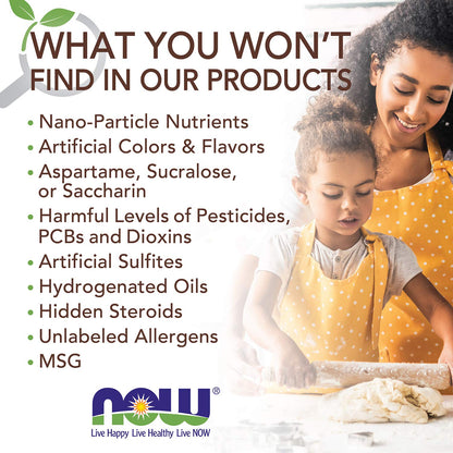 allergen-friendly formulation: non-gmo, gluten-free, dairy-free, egg-free, soy-free