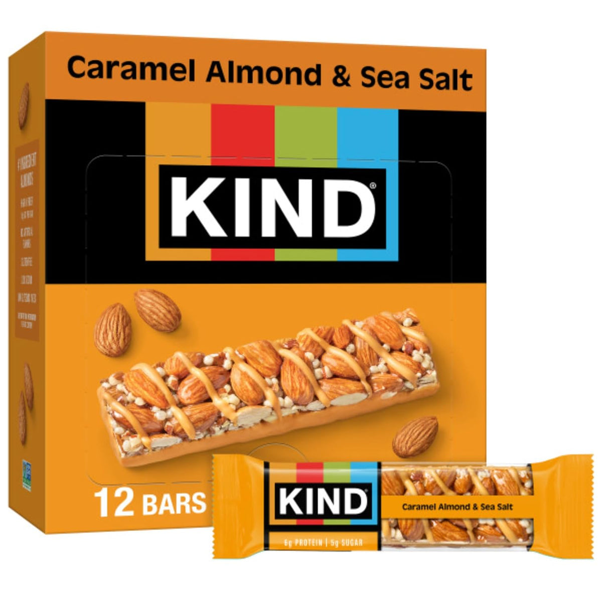 almonds listed as the #1 ingredient for heart-healthy whole-food base