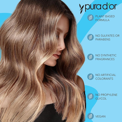 aloe vera-based gentle, anti-fungal formula for daily dry scalp therapy