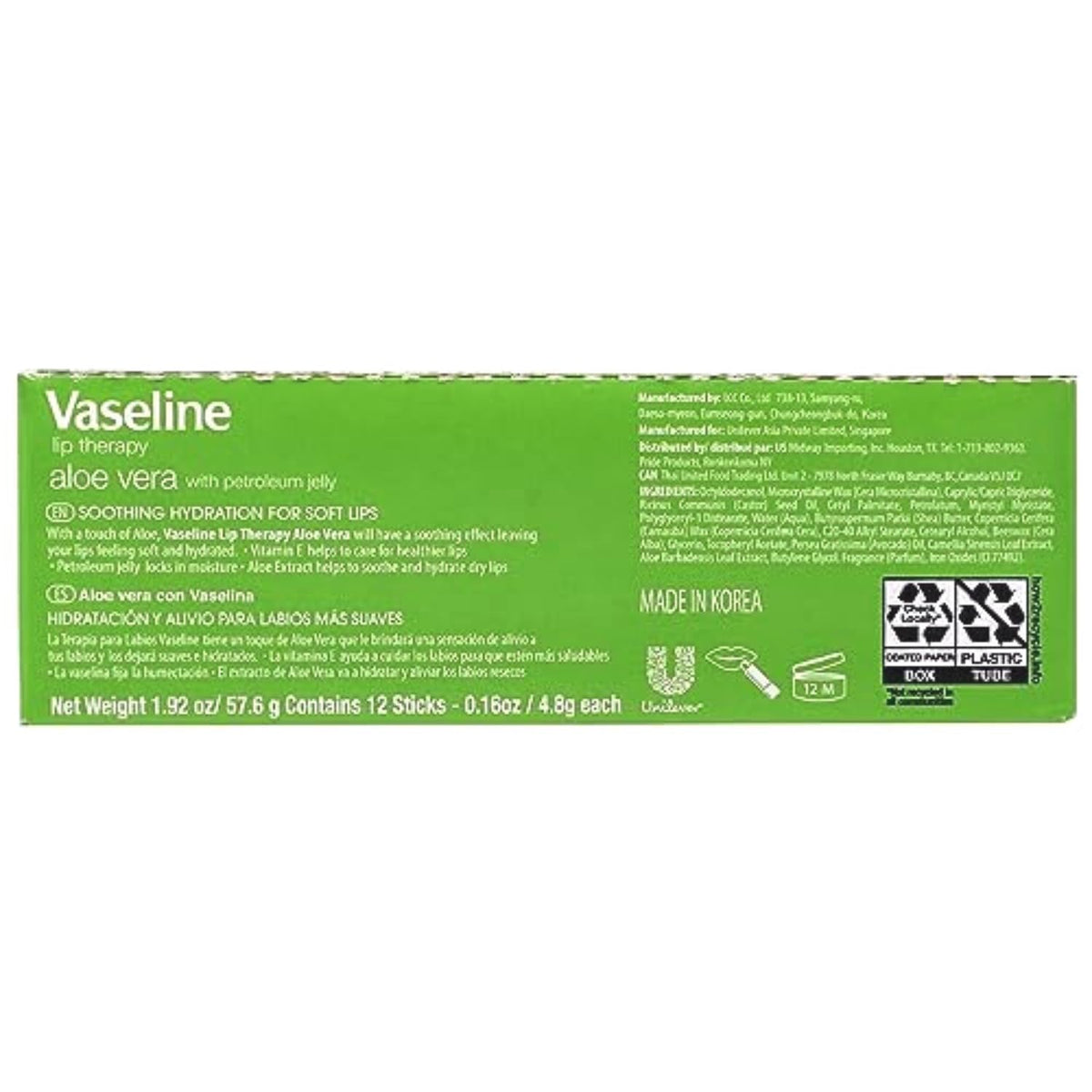aloe vera infusion for added soothing and hydration