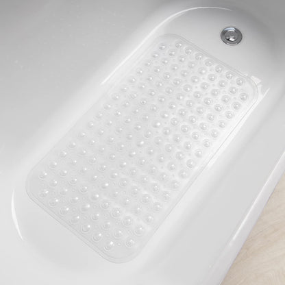 AmazerBath Bath Tub Mat – Kid-Safe Non-Slip Shower Mat for Family Bathrooms