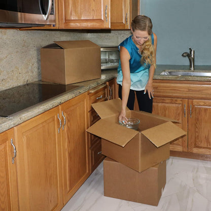 Amazon Basics Cardboard Storage Bundle – Smart Holiday Gift for Organizing Enthusiasts