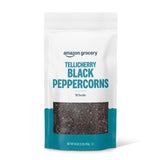 Amazon Grocery, Tellicherry Whole Black Peppercorn, 16 Oz – Resealable Bulk Peppercorn for Simple Everyday Use