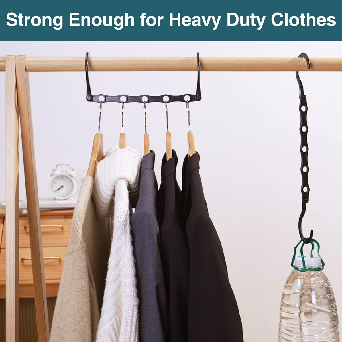 AMKUFO Heavy-Duty Wardrobe Hangers – Valentine's Day Gift for the Person Who Has Everything
