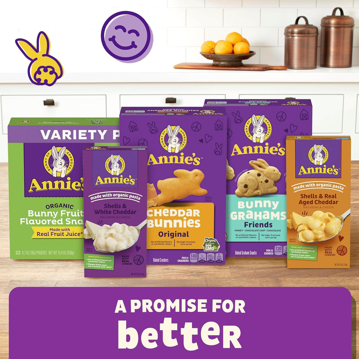 Annie's Organic Fruit Snacks — Dye-Free Lunchbox Staple for Plant-Based Families, 12-Pack Variety