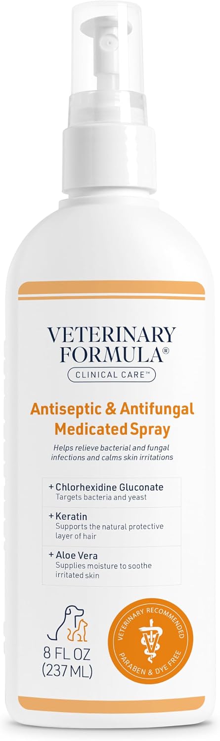 antiseptic and antifungal liquid formula with antibacterial and antimicrobial properties