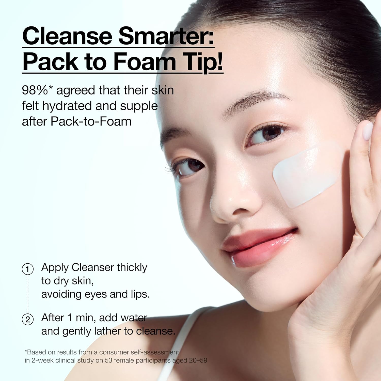Anua PDRN Hyaluronic Acid Cleansing Foam – Thoughtful Birthday Gift for Her, Gentle Korean Skincare Cleanser Set