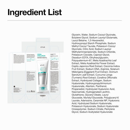 Anua PDRN Hyaluronic Acid Cleansing Foam – Thoughtful Birthday Gift for Her, Gentle Korean Skincare Cleanser Set