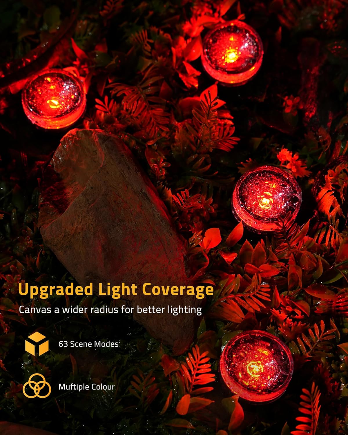 Aoycocr Christmas Pathway Lights – Clean 50FT Design with One App and Zero Visual Clutter