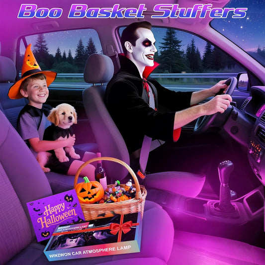 app-based control with adjustable brightness, color, glitter style, and speed