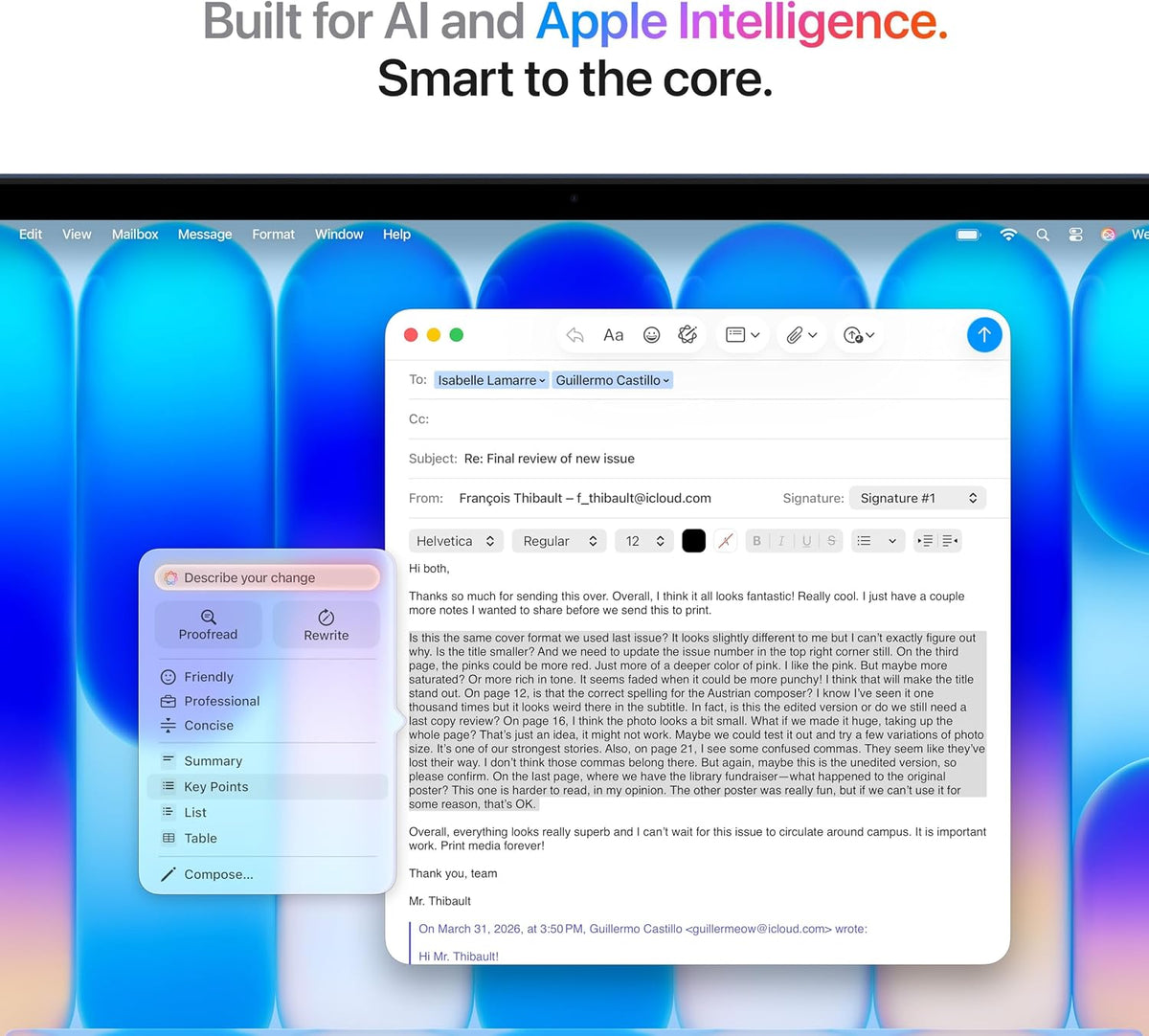 apple intelligence integration with privacy protections at every step
