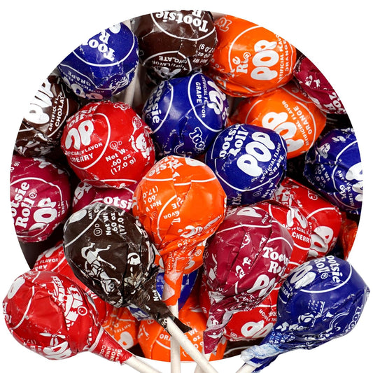 approximately 22 individually wrapped lollipops per 1lb bag