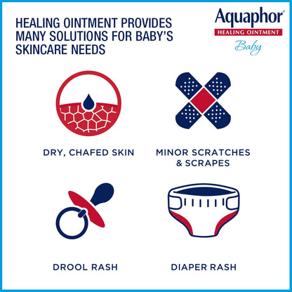 Aquaphor Baby Healing Ointment 14 oz – Newborn Essentials Gift Basket Staple for Expecting Moms