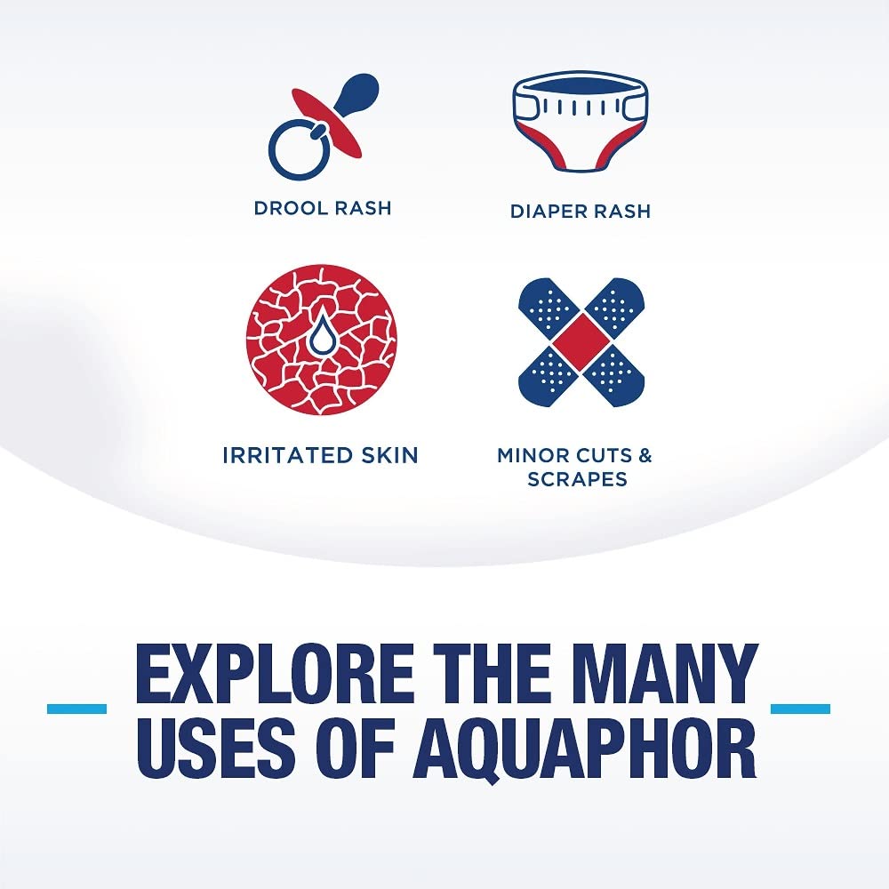 Aquaphor Baby Healing Ointment – Nightstand Skin Remedy for Postpartum Hands and Cuticles