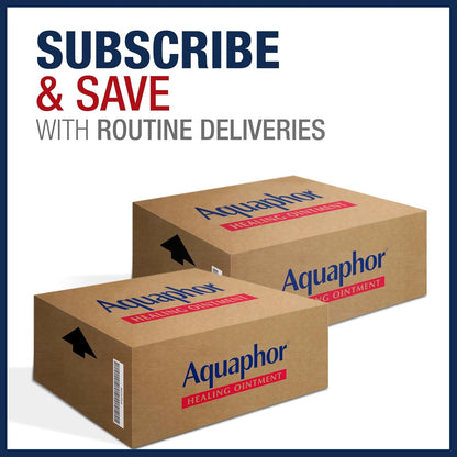 Aquaphor Healing Ointment 1.75 oz Travel Tube – Nightly Wind-Down Moisturizer for Chronic Dry Hands and Cuticles, Pack of 3