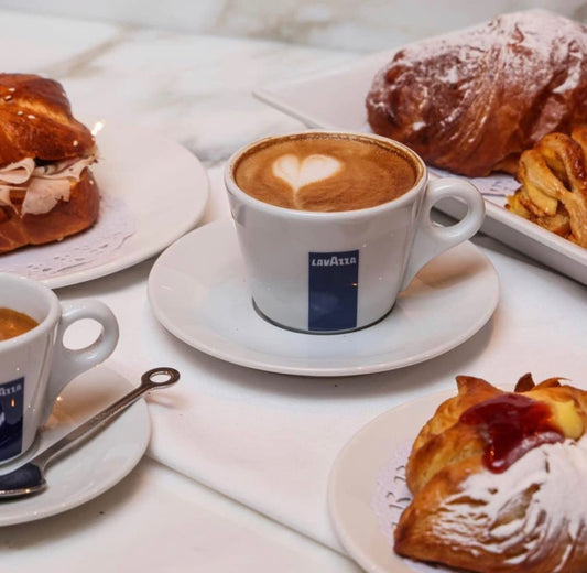 arabica from brazil and honduras blended with african robusta for crema and body