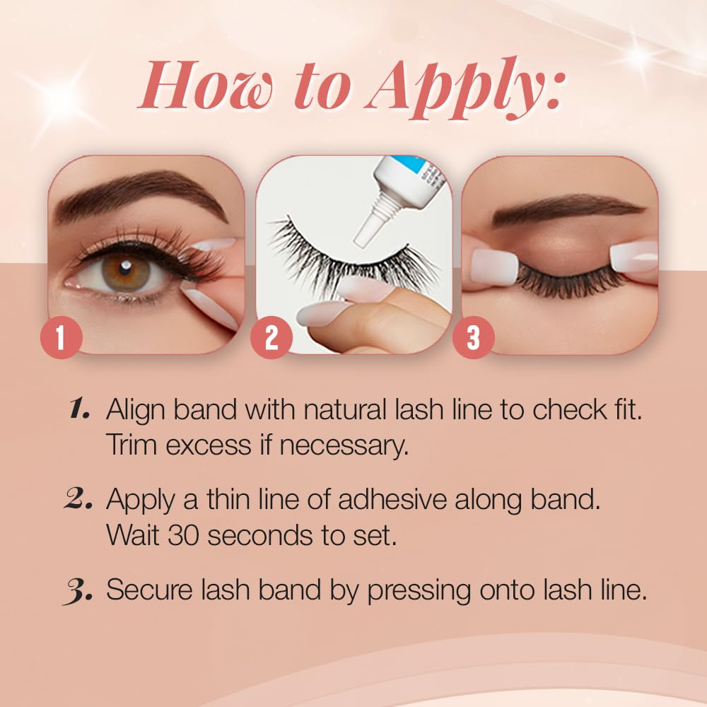 Ardell Naked 420 Lashes – Thoughtful Birthday Gift for Her, Reusable Natural Strip Lashes in a Multi-Pack