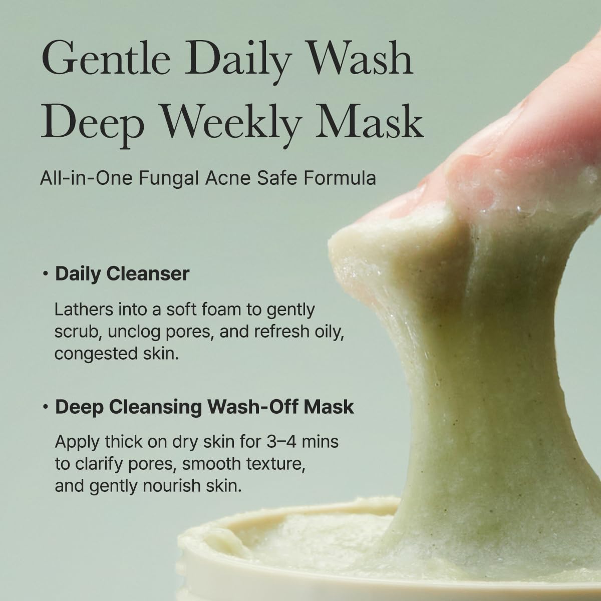 Arencia Korean Rice Mochi Face Cleanser – High-End K-Beauty Cleanser for Sensitive Skin, Luxury Bathroom Upgrade