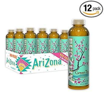 AriZona Arnold Palmer Half and Half - 16 Fl Oz (12 Pack) Commute Friendly Iced Tea Lemonade for Midday Office Refresh
