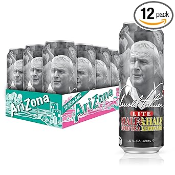 AriZona Sweet Tea Bulk Can Pack – Refreshing 22 oz Cans for Hiking Lunches, Picnic Baskets and Tailgate Spreads