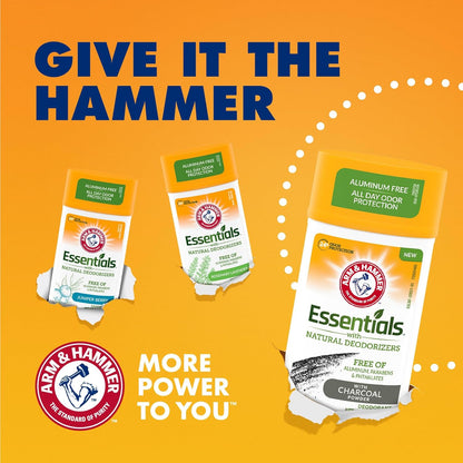 Arm & Hammer Essentials Clean Deodorant for Post-Workout Freshness Without Harsh Additives