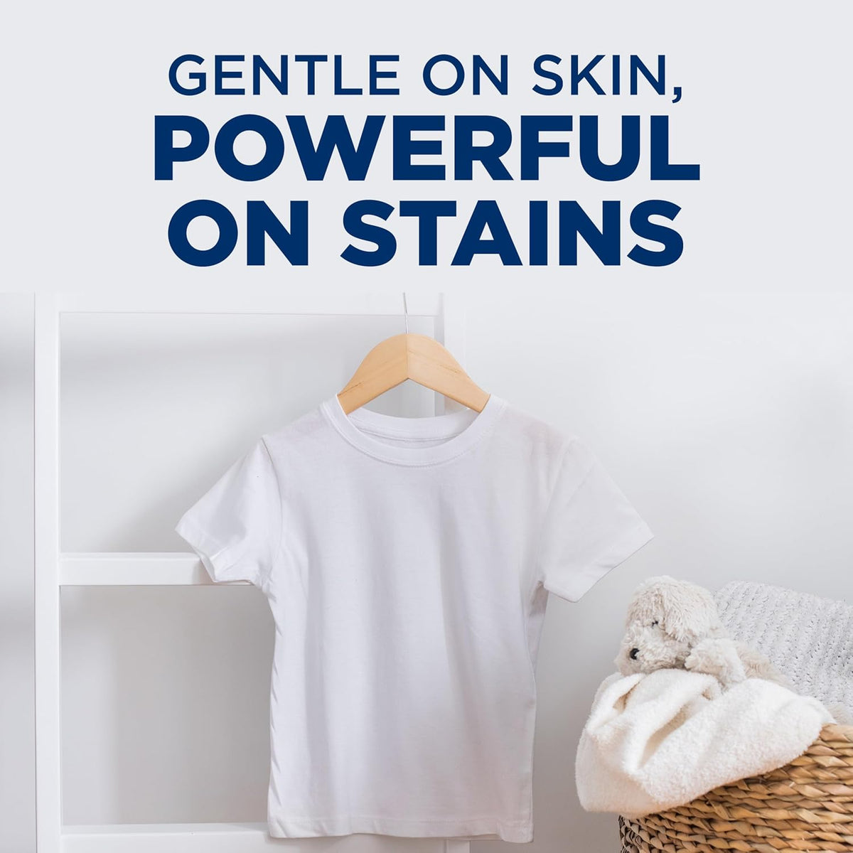 ARM & HAMMER Free & Clear Sensitive Skin Liquid Detergent – Dye-Free Simple Clean for Clutter-Free Apartment Laundry Space