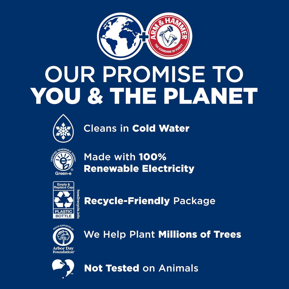 ARM & HAMMER Plus OxiClean Odor Blasters Laundry Detergent for Intentional Minimalist Household, 128 Loads Concentrated HE Liquid Replacing Multiple Products