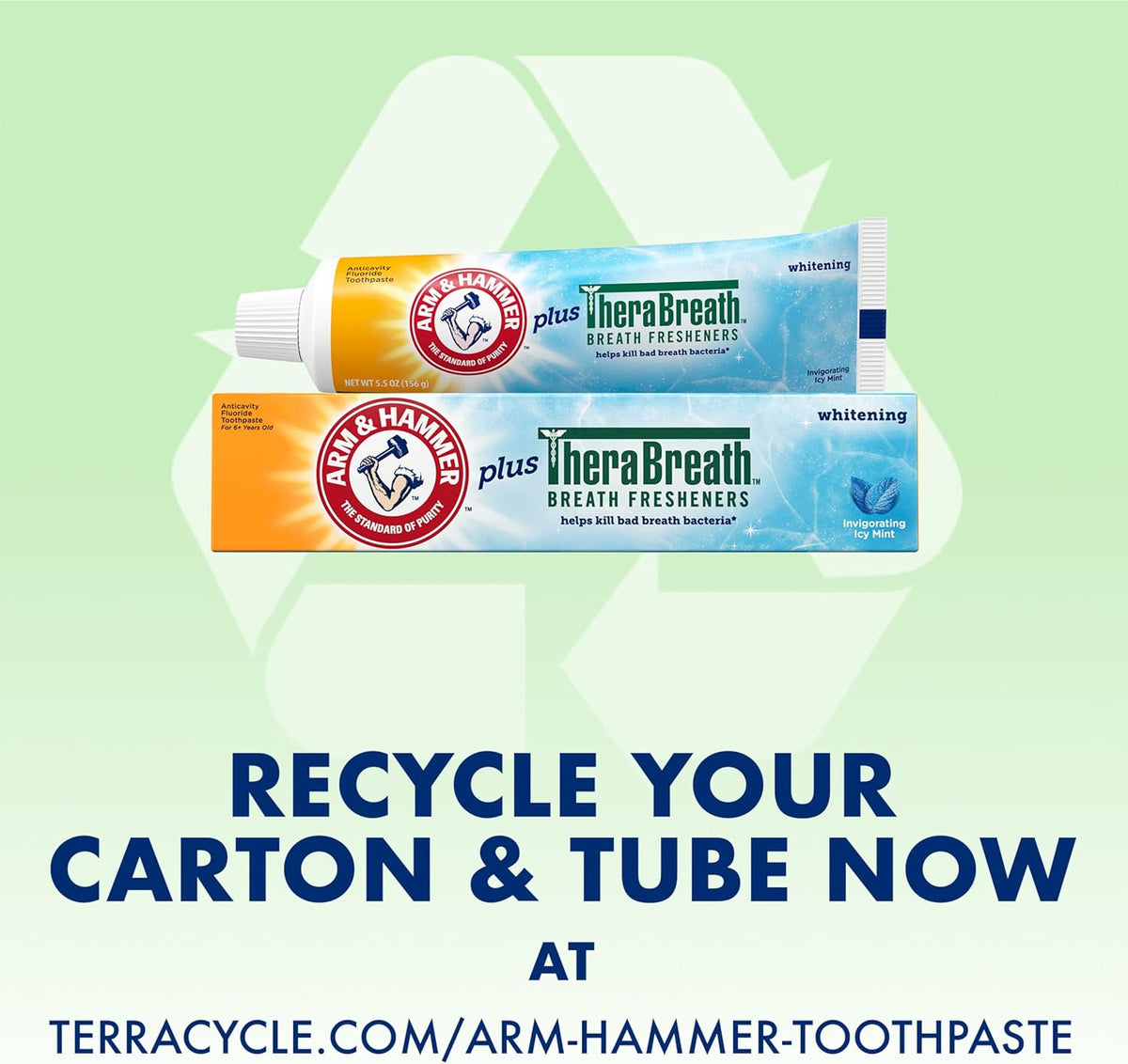 ARM & HAMMER Plus TheraBreath Toothpaste – Evening Wind-Down Essential for the Office Lavatory, Long-Lasting Freshness