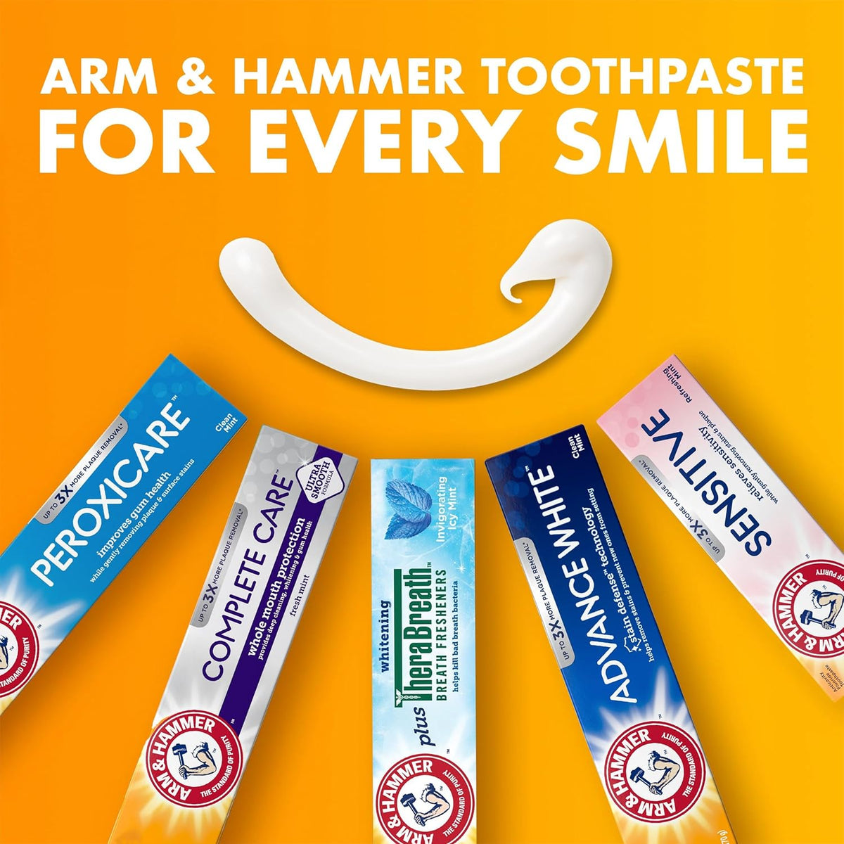 ARM & HAMMER Plus TheraBreath Toothpaste – Evening Wind-Down Essential for the Office Lavatory, Long-Lasting Freshness
