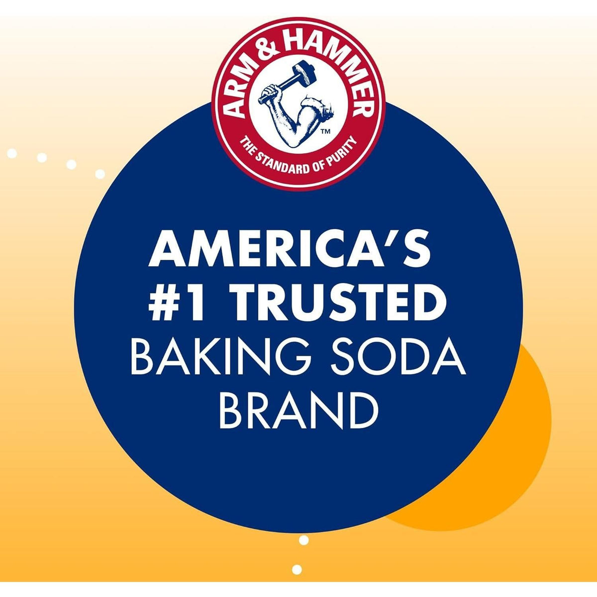 ARM & HAMMER Pure Baking Soda, 7 Lb Bulk Bag — Allergen-Free Fun for Playroom, Kitchen Table and Classroom